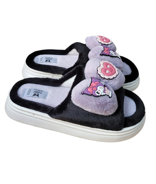 PANTUFLA PELUCHE KUROMI