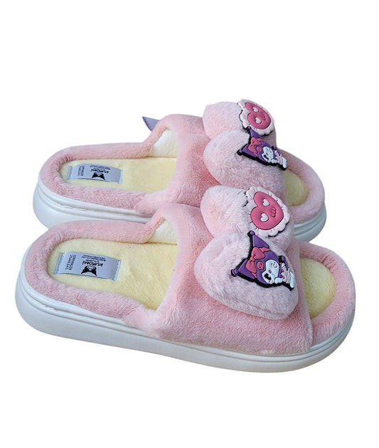 PANTUFLA PELUCHE KUROMI