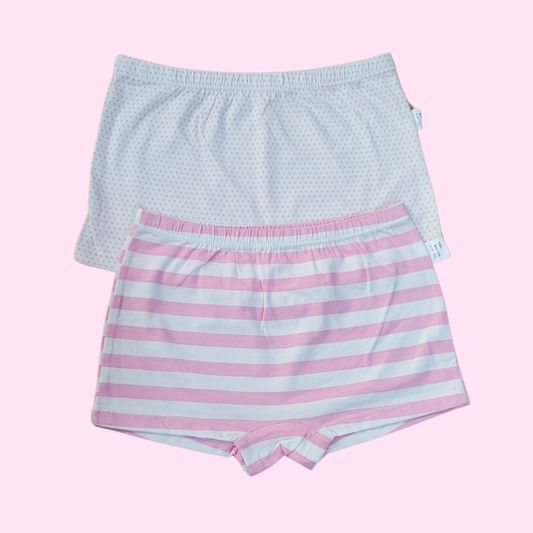 DÚO DE ROPA INTERIOR PARA NIÑA