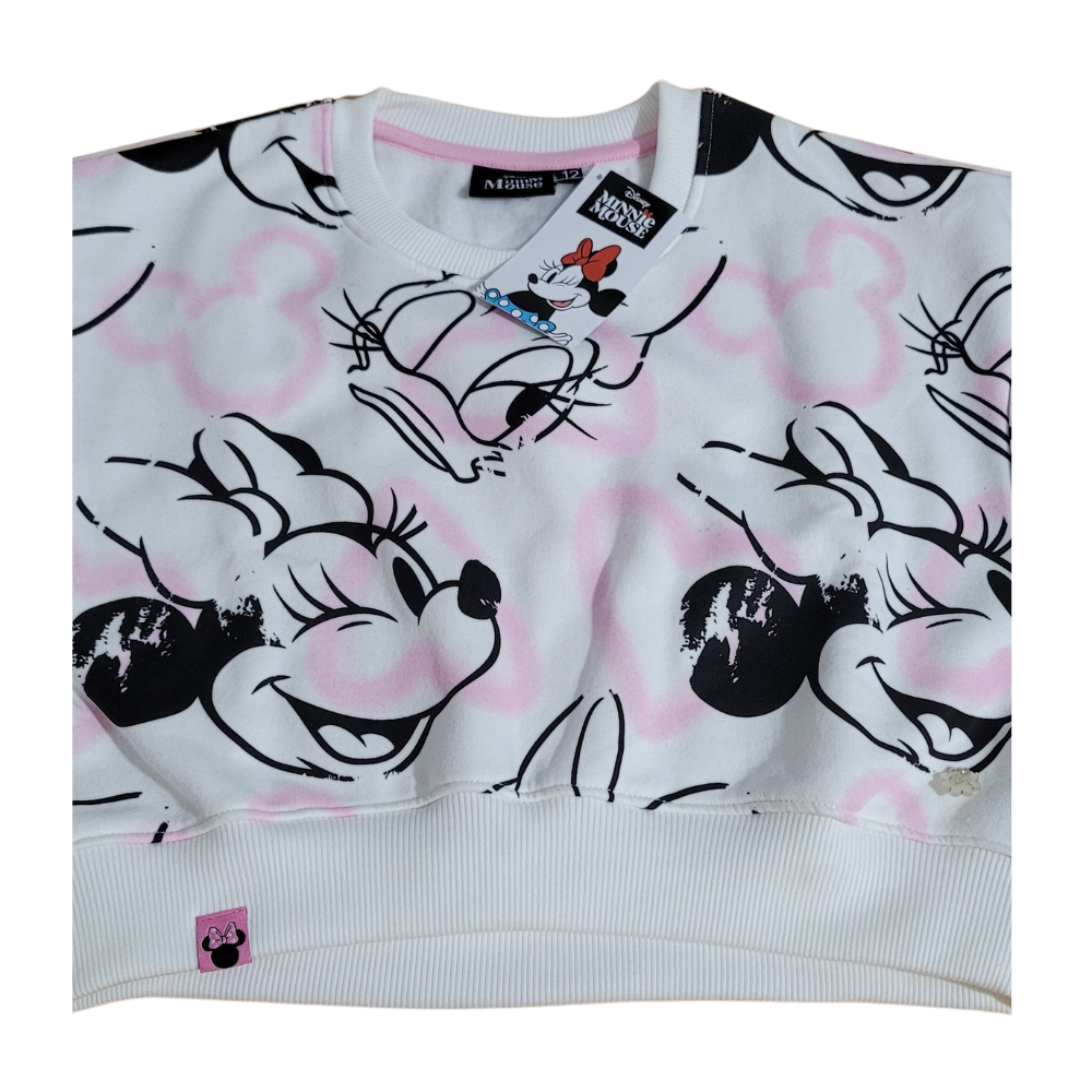 POLERA CROP - MINNIE MOUSE