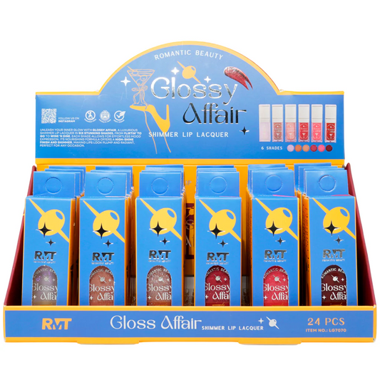 BRILLO LABIAL GLOSSY AFFAIR - ROMANTIC BEAUTY