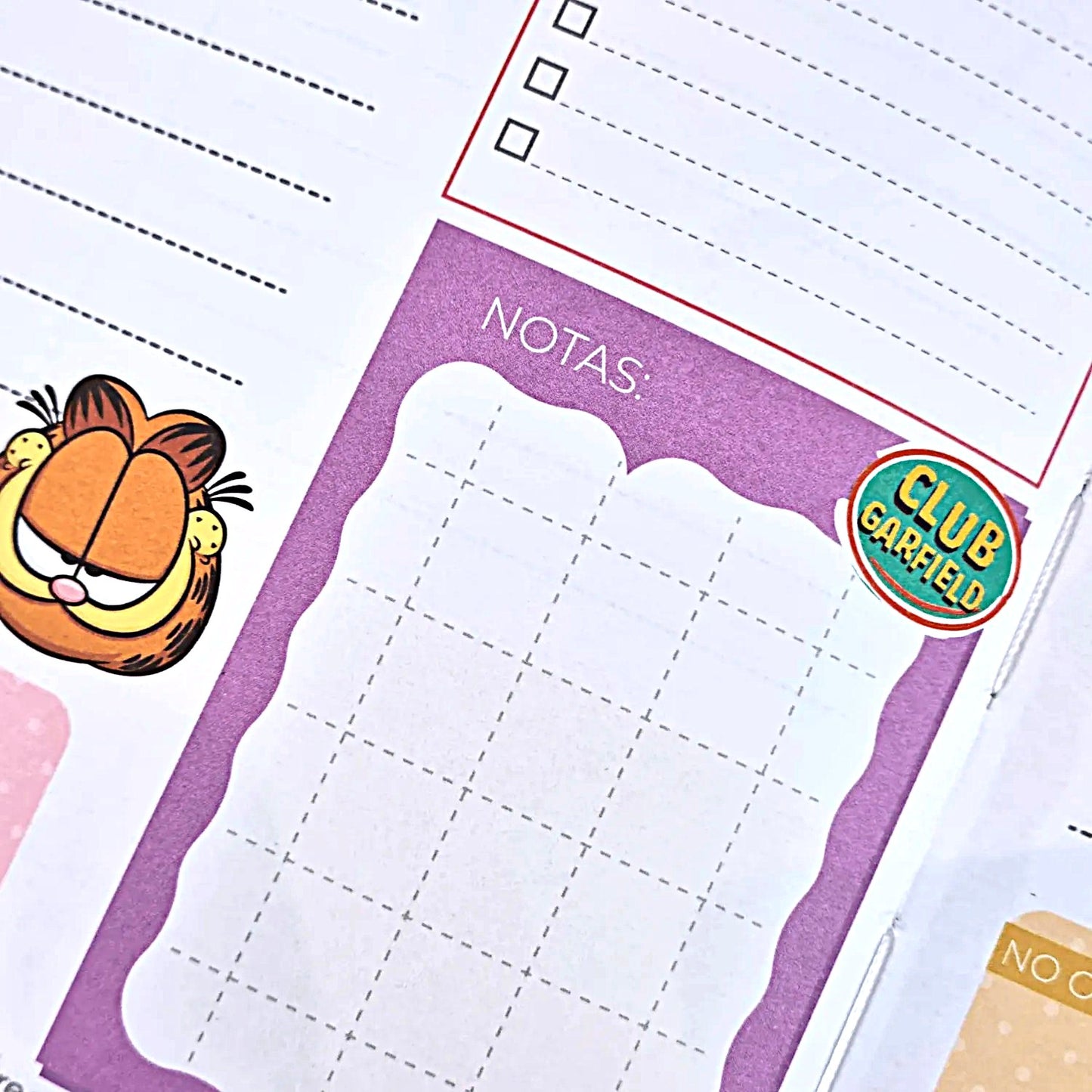 AGENDA IMANTADA GARFIELD