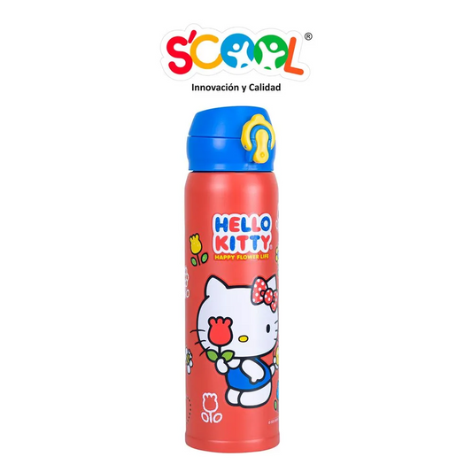 BOTELLA ACERO 420ML SCOOL - HELLO KITTY
