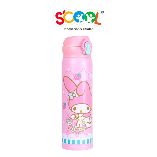 BOTELLA ACERO 400ML SCOOL - MY MELODY