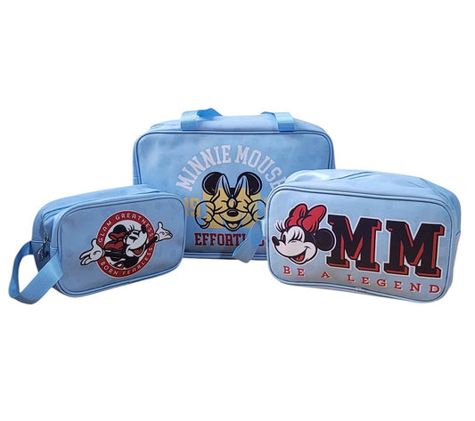 SET DE NECESER X 3 MICKEY MOUSE