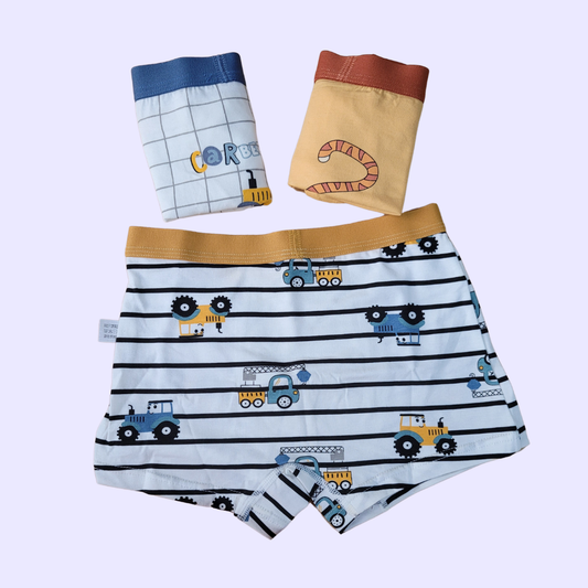 PACK DE ROPA INTERIOR PARA NIÑO