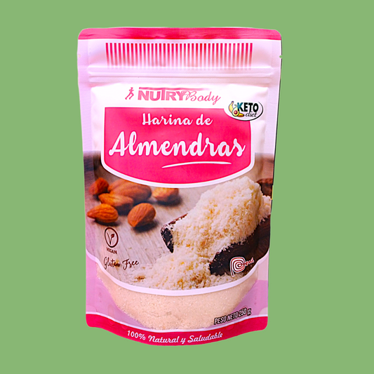 HARINA DE ALMENDRAS 250GR - NUTRYBODY