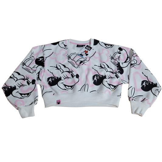 POLERA CROP - MINNIE MOUSE