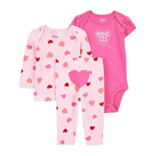 CONJUNTO DE 3 PIEZAS PARA NIÑA