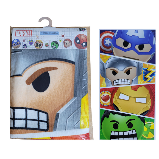 TOALLA PLAYERA - MARVEL