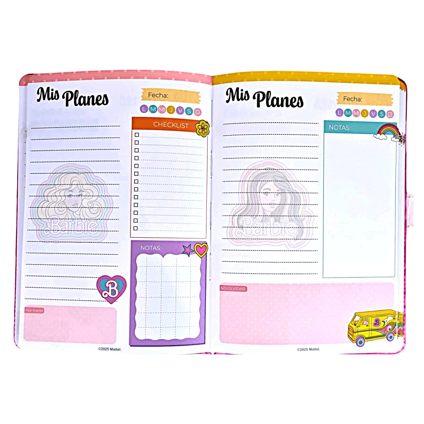 AGENDA IMANTADA BARBIE